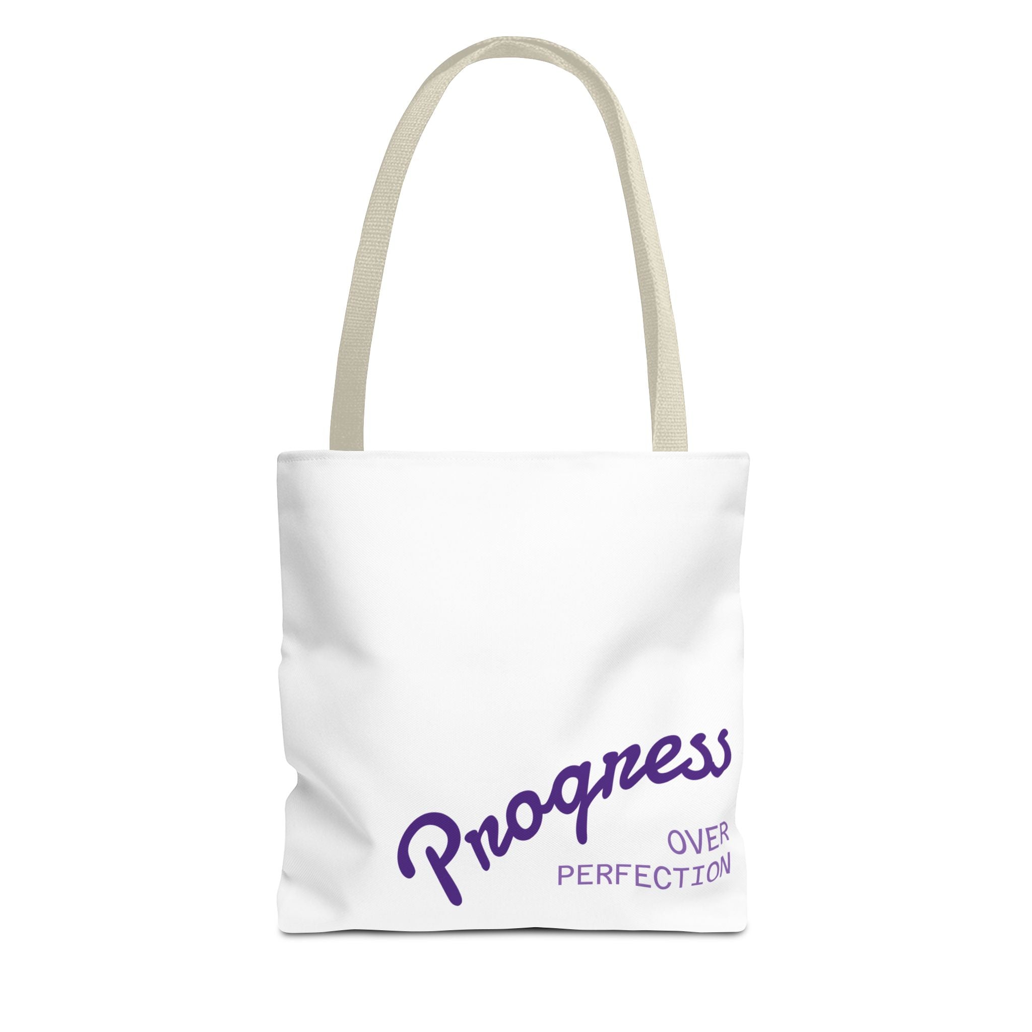 Progress Over Perfection Tote Bag