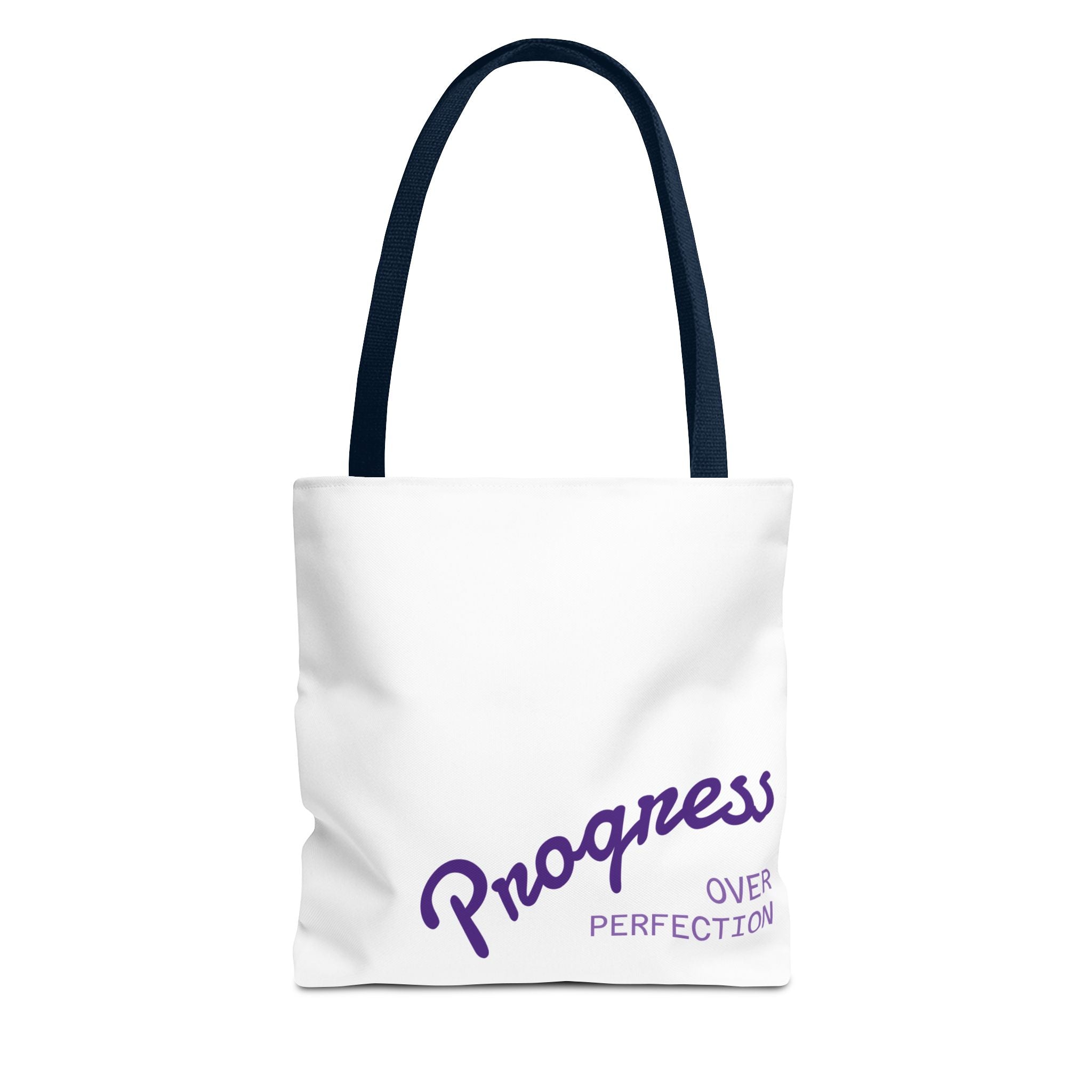 Progress Over Perfection Tote Bag
