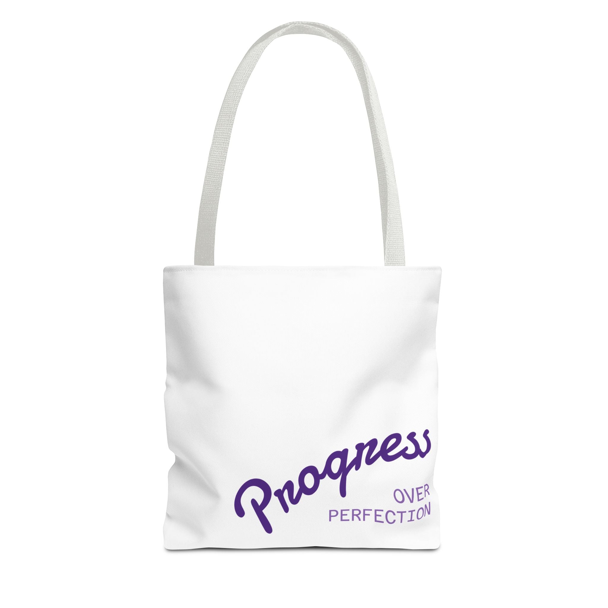 Progress Over Perfection Tote Bag