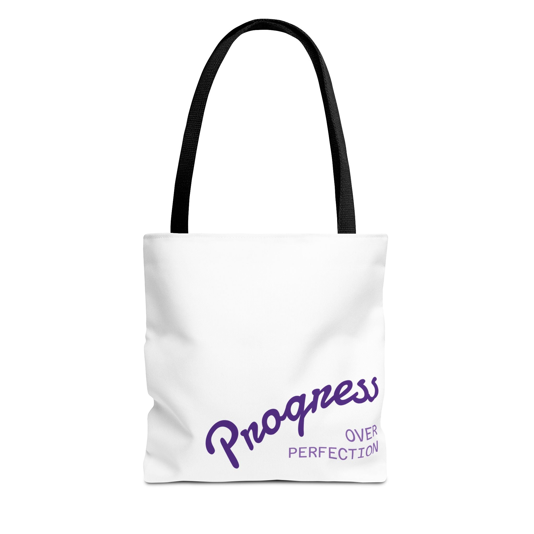 Progress Over Perfection Tote Bag