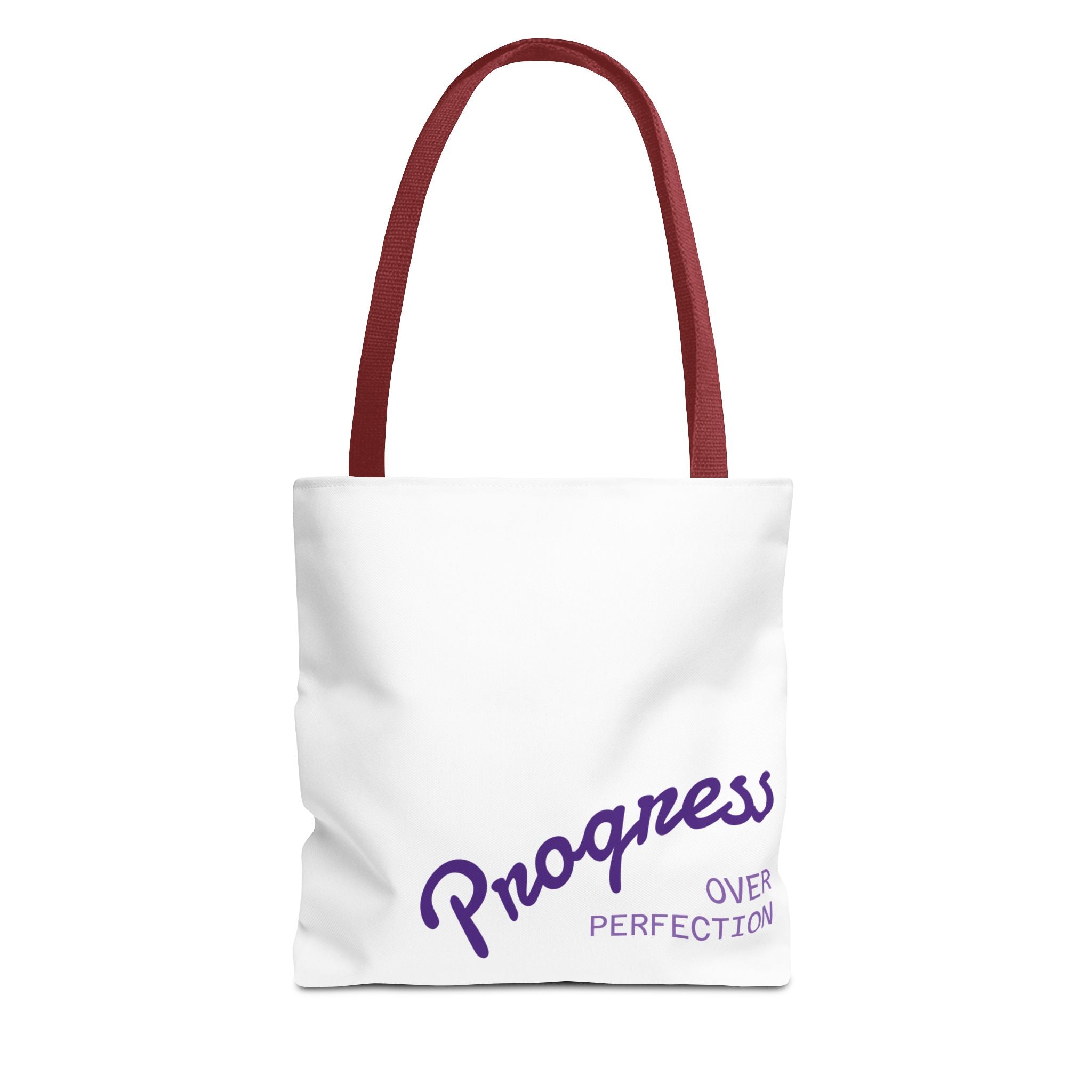 Progress Over Perfection Tote Bag